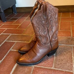 Luccesse 2000 Brown Western Cowboy Boots